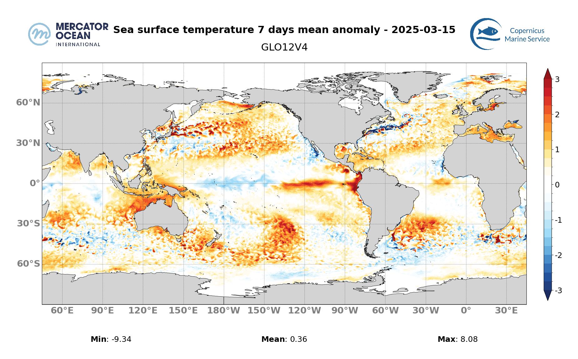 SST-A Sea Surface Temperature Anomaly