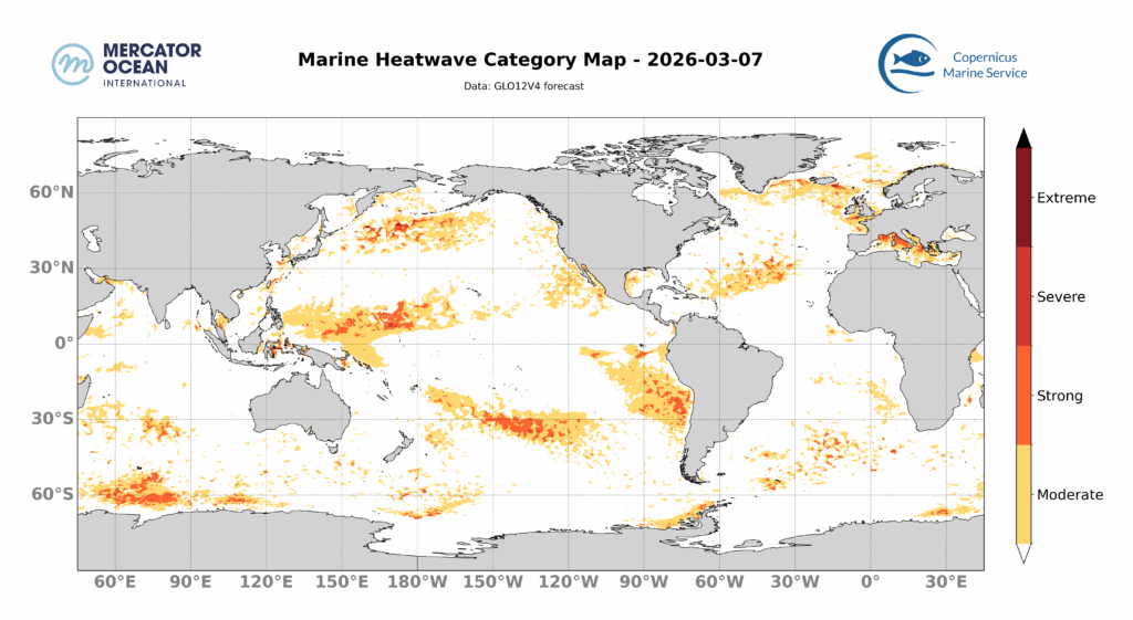 Marine HEat Wave 03/07/2026